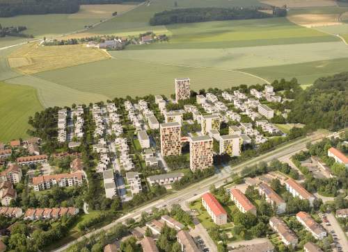 Ulm Wohngebiet am Lettenwald