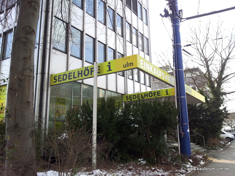 Ulm Wohn- und Einkaufsquartier Sedelhöfe  Abriss der Bestandsbebauung Februar 2013 (2)