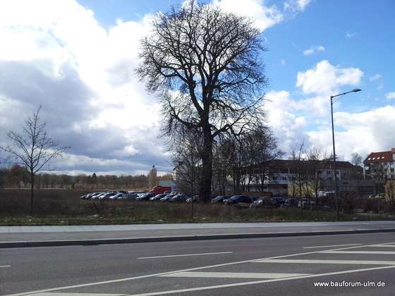Neu Ulm Grüne Höfe  Ehemaliges Bahngelände hinter der Post April 2013 (1)