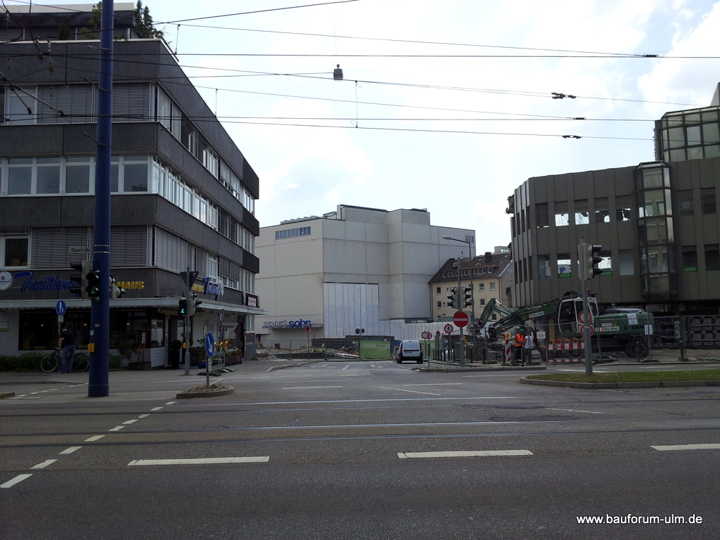 Ulm Wohn und Einkaufsquartier Sedelhöfe Juli 2013 (1)