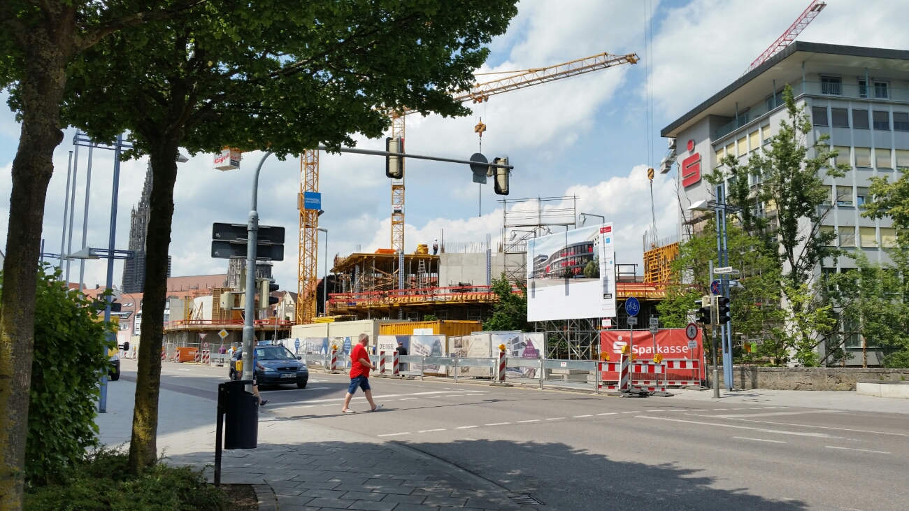 Neu Ulm Brückenhaus Sparkasse Juni 2014