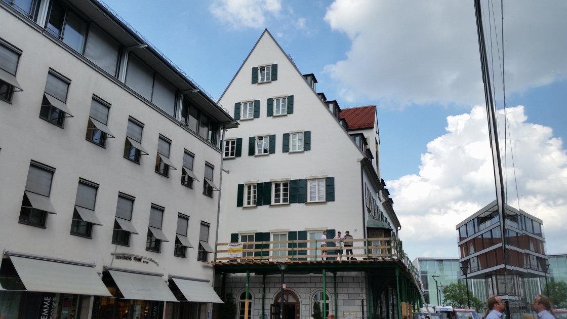 Ulm Aufstockung  Umbau  Sanierung Neue-Straße 71 Juni 2014 (3)