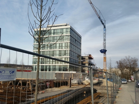Ulm Magirus Deuz Straße Neubau Anbau Januar 2015 2