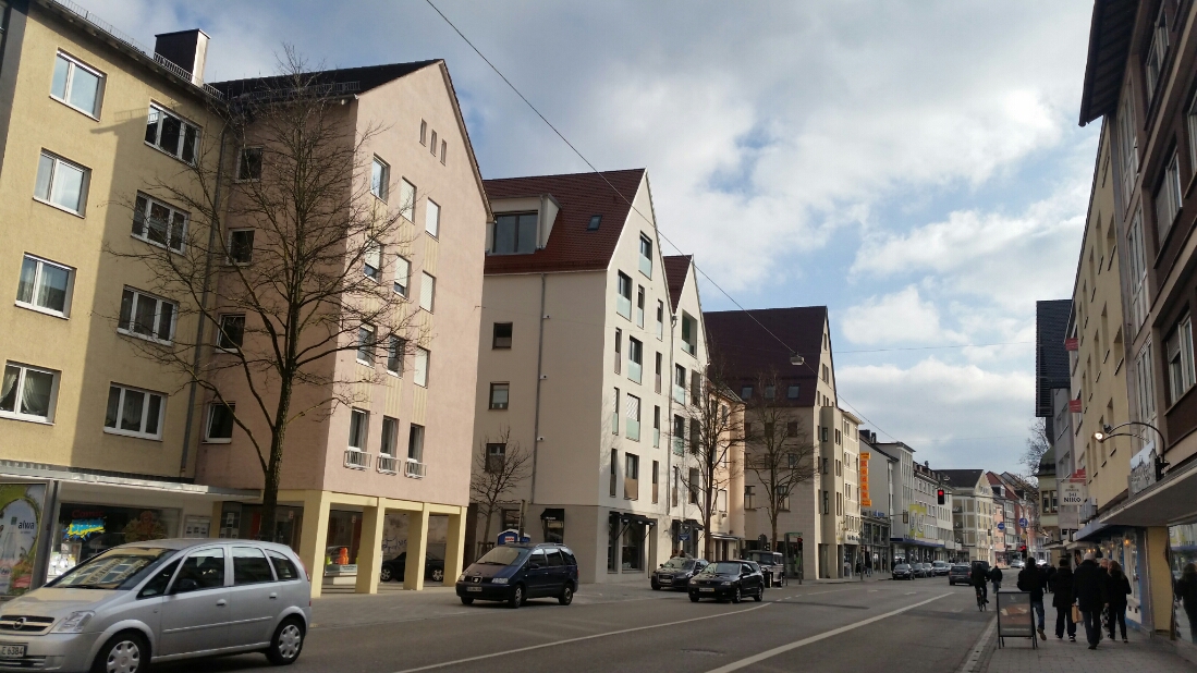 Ulm Neubau Frauenstraße März 2015