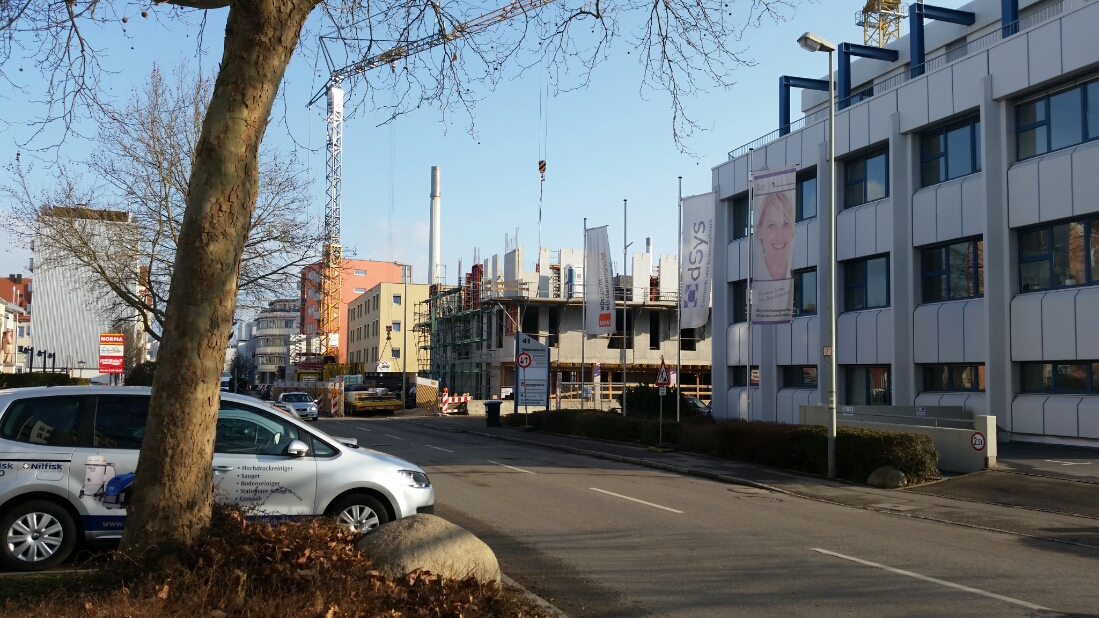 Ulm Neubau Magirusstraße März 2015 