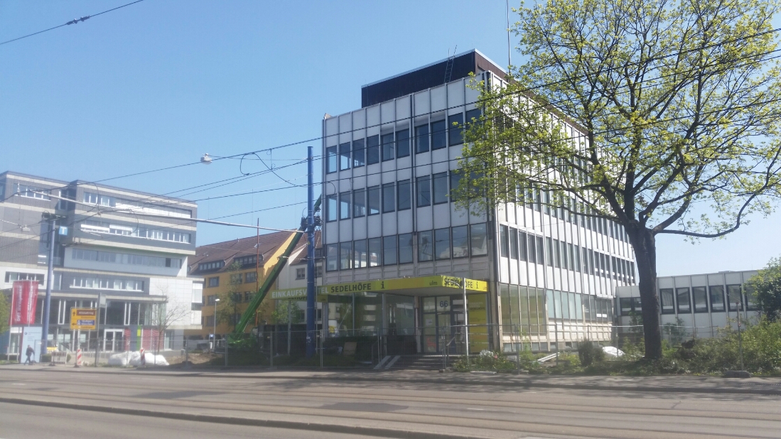Ulm Neubau Olgastraße 66 April 2015