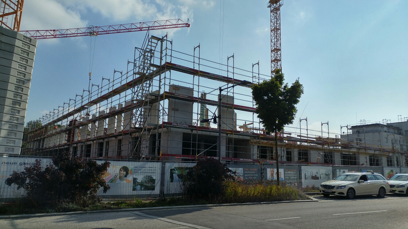 Neubau Geschäftshaus Nu21 September 2016