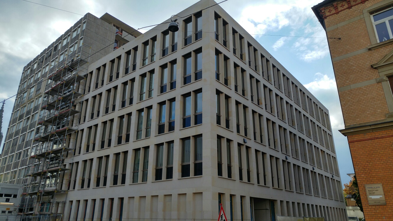 Justizzentrum Bauabschnitt 1 Oktober 2016