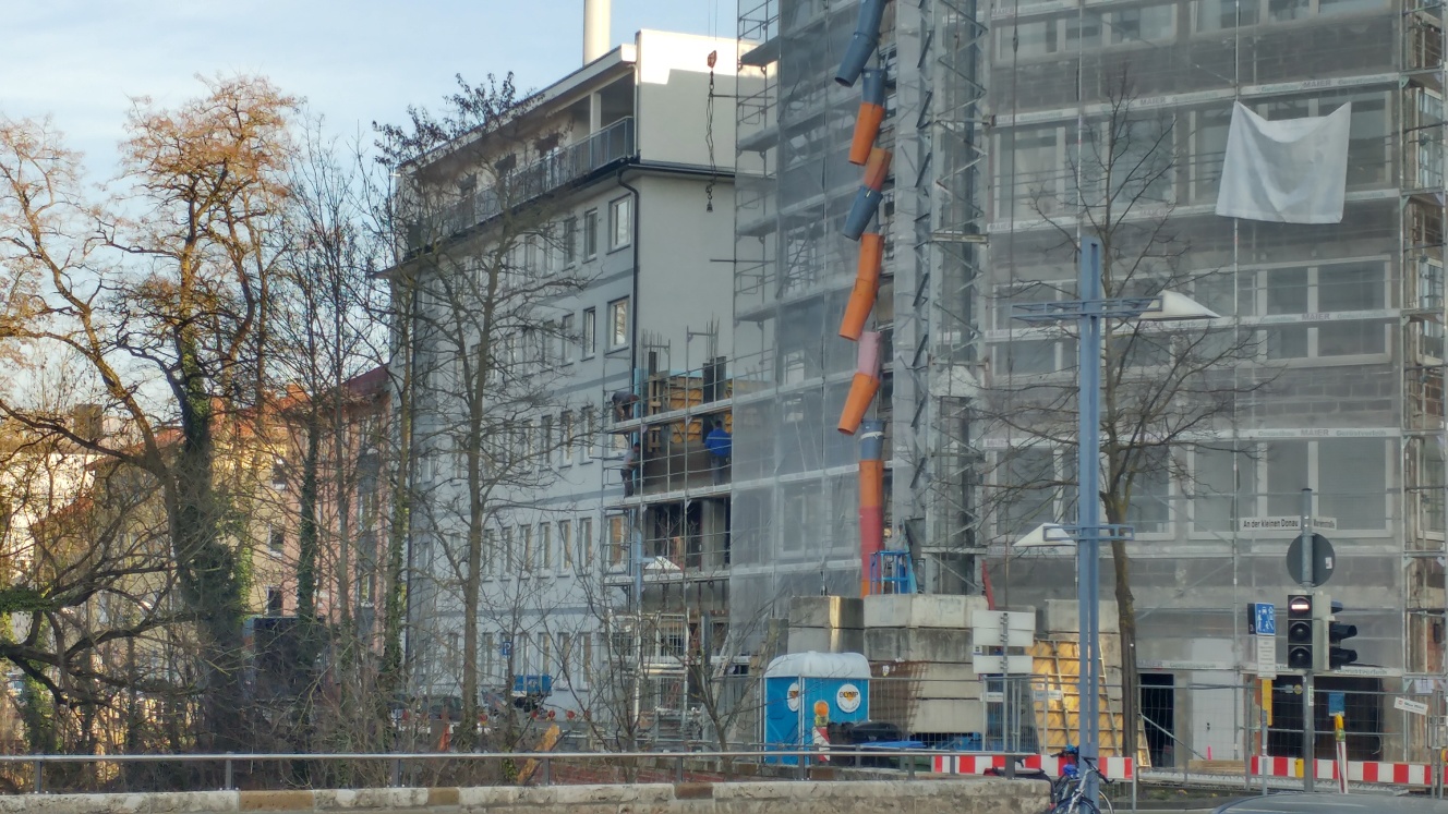 Neu Ulm Umbau und Neubau Marienstraße 2 März 2017