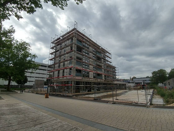 Ulm Neubau Weststadt August 2017