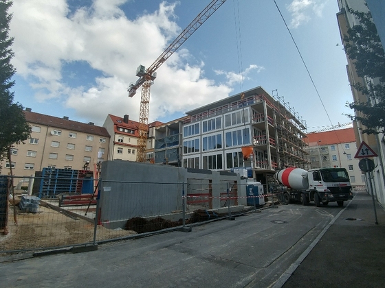 Neubau Wilhelmstraße September 2017