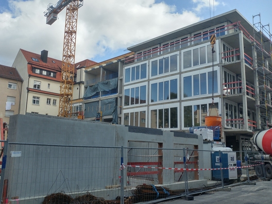 Neubau Wilhelmstraße September 2017
