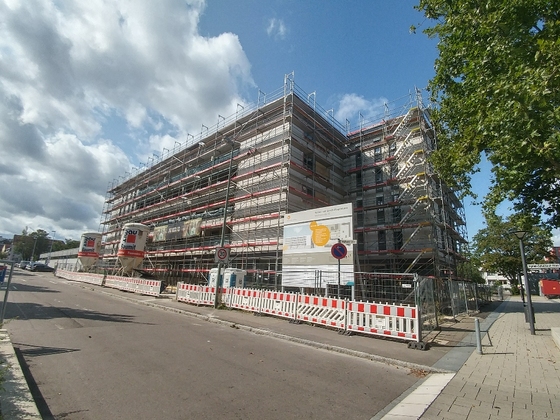 Ulm Neubau Weststadt September 2017