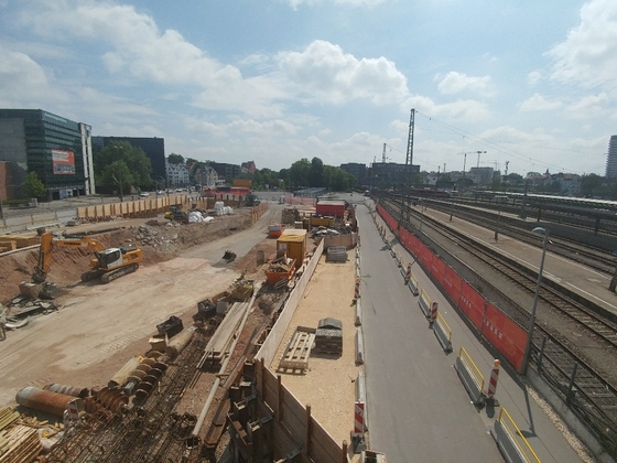 Ulm Bahnhofstiefgarage Mai 2018