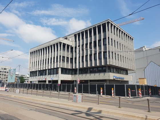 Ulm Abriss Bahnhofstraße 7 Mai 2018