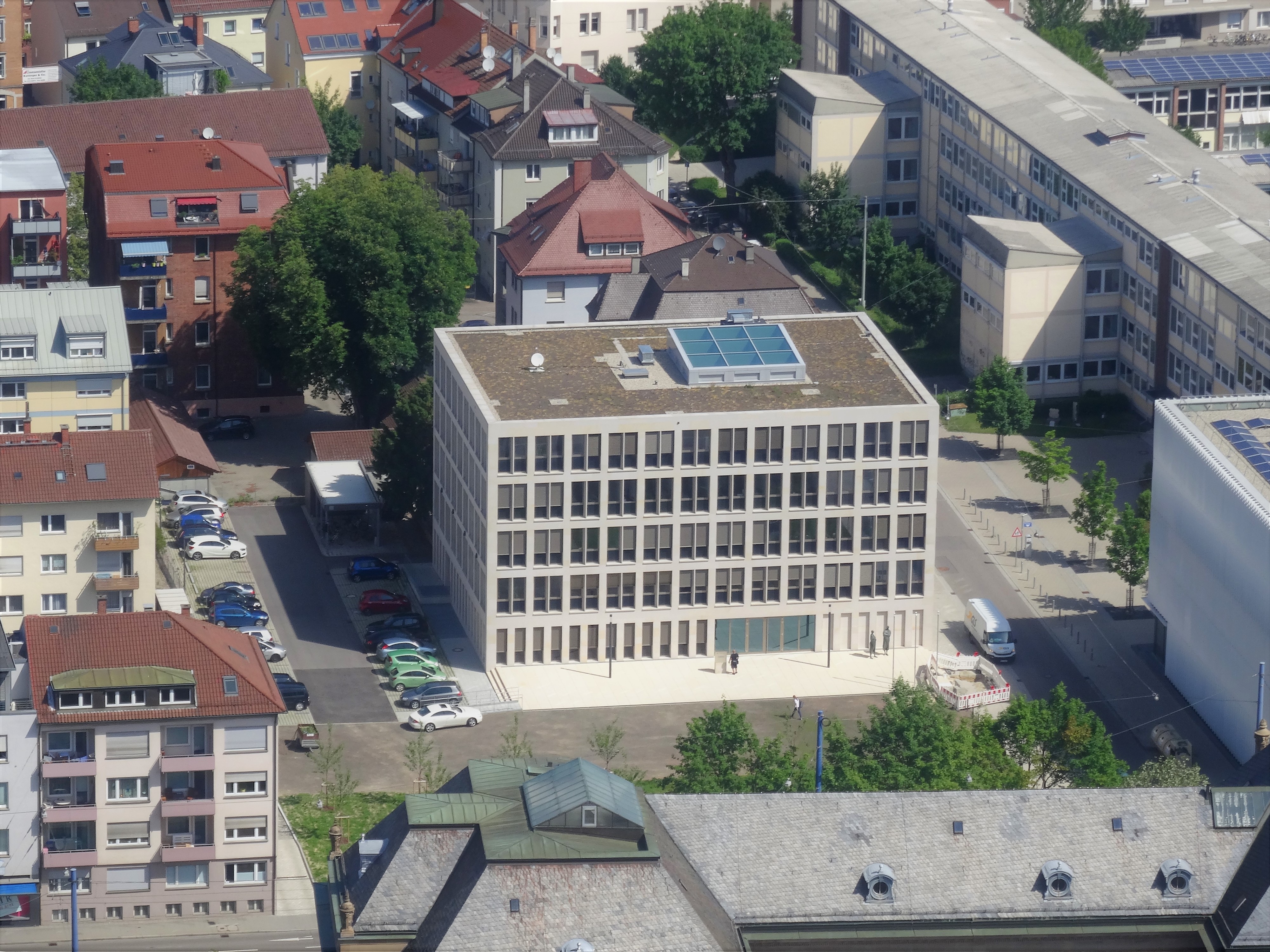 Ulm Justizzentrum Olgastraße Juni 2018