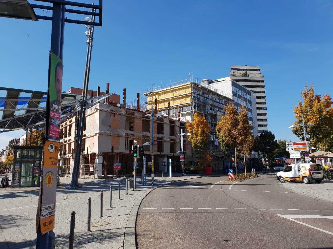 Neu Ulm Wohn und Geschäftshaus Marienstraße November 2018
