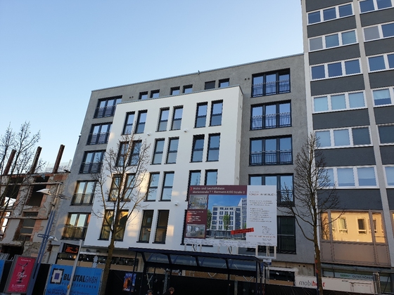 Wohn und Geschäftshaus Marienstraße Februar 2019