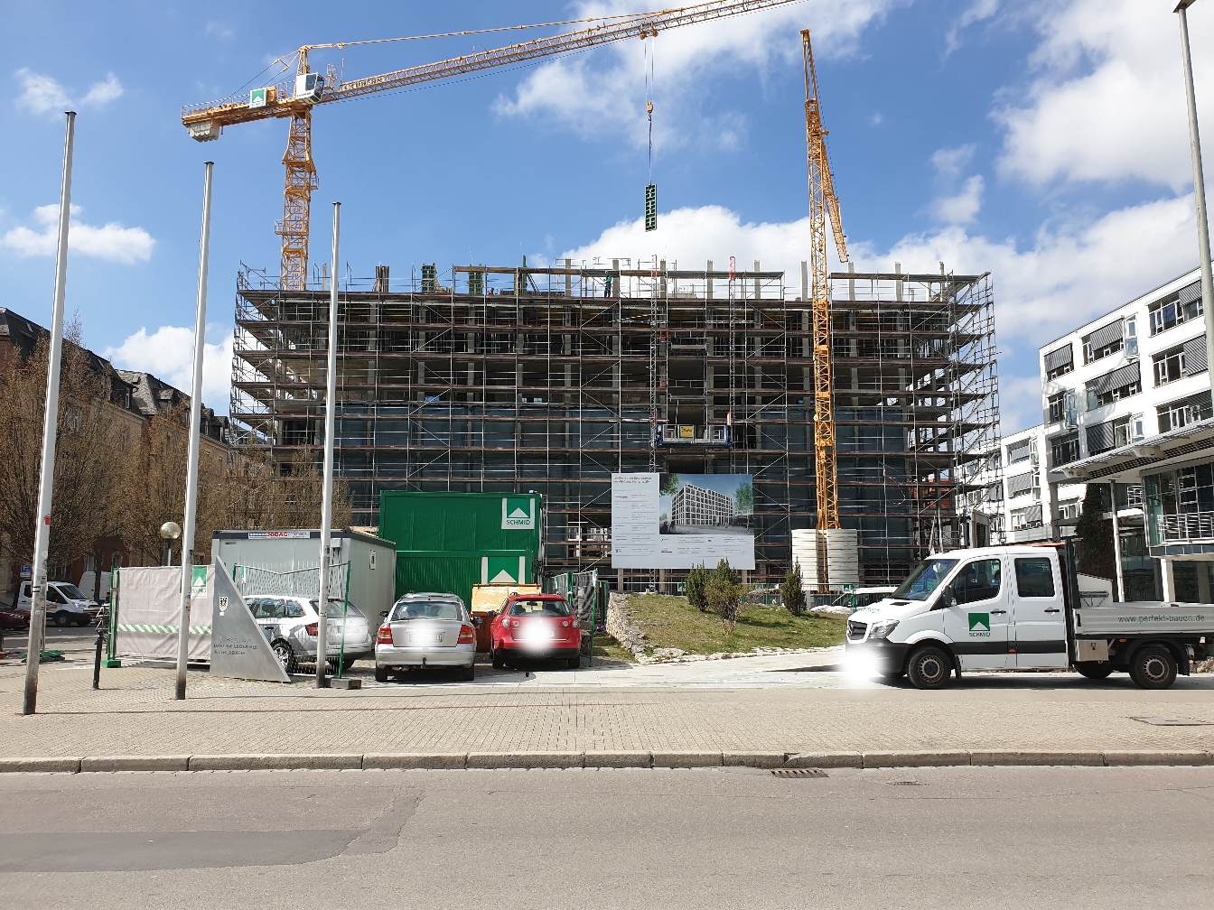 Erweiterungsbau Landratsamt Ulm März 2019