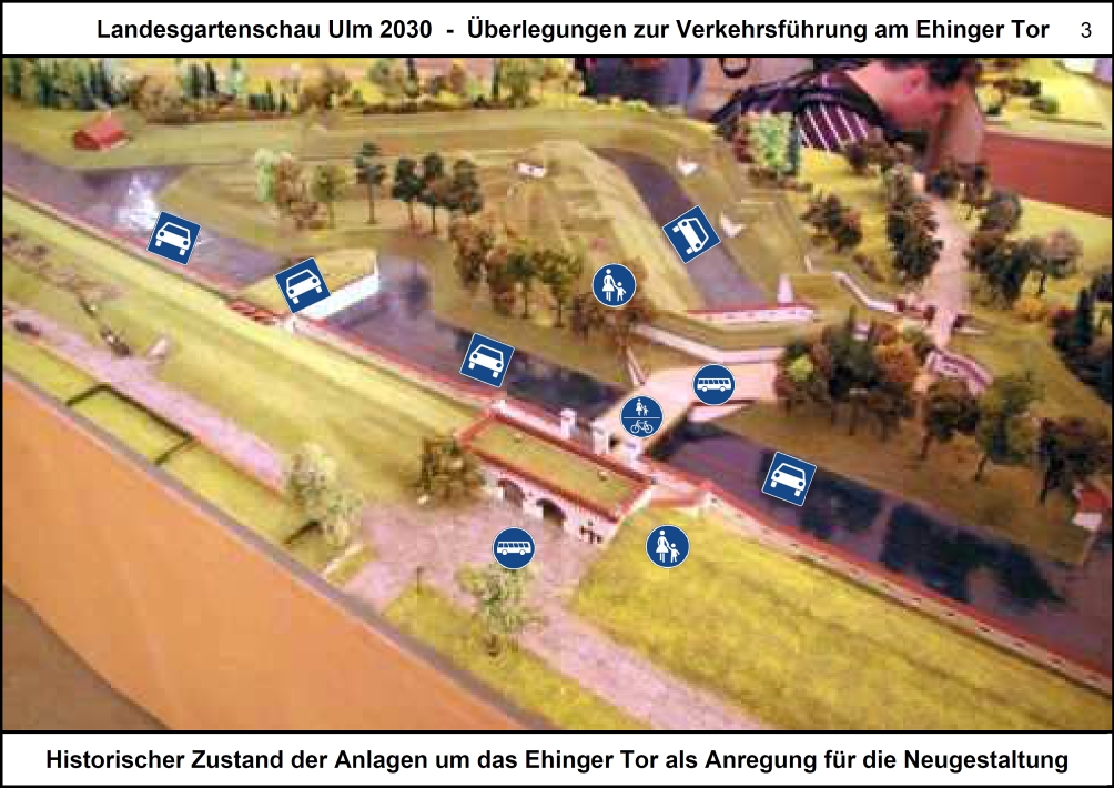 LGS Ulm 2030 - Überlegungen zur Verkehrsführung am Ehinger Tor 03 17x12cm