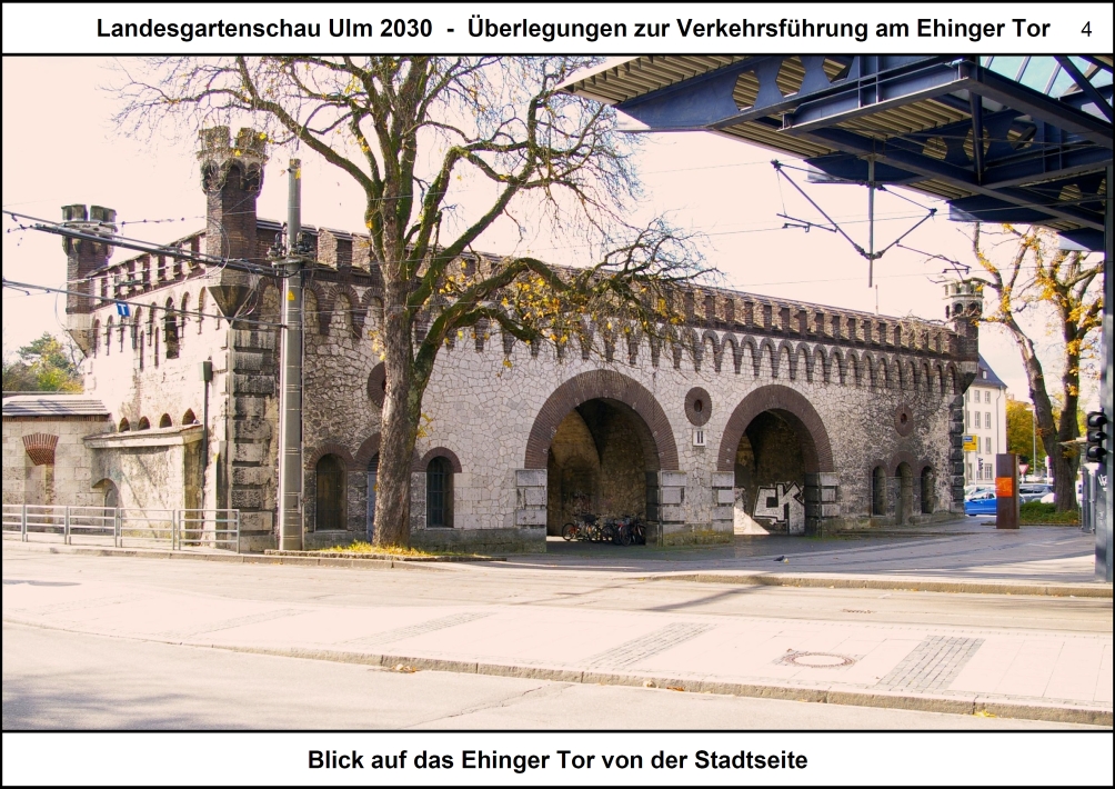 LGS Ulm 2030 - Überlegungen zur Verkehrsführung am Ehinger Tor 04 17x12cm