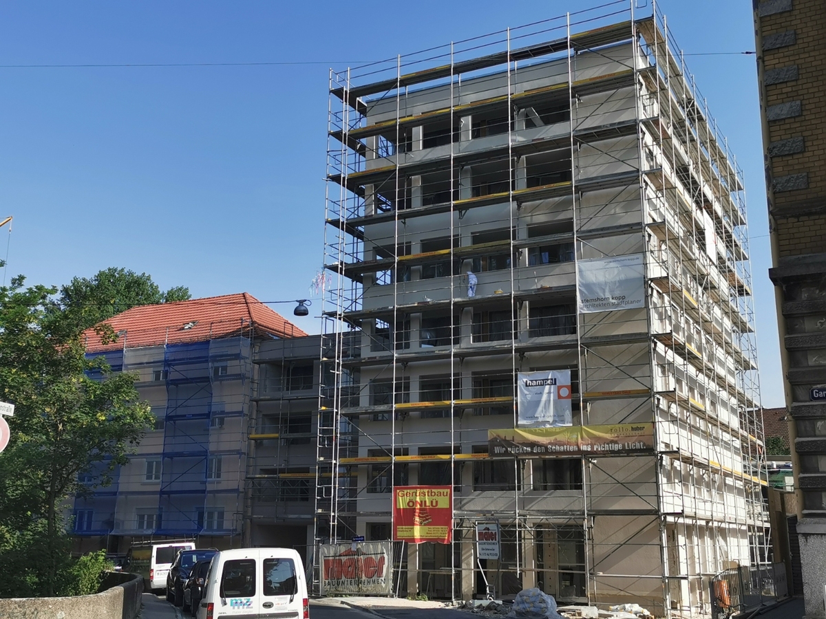 Ulm Neubau Weststadt Juli 2019