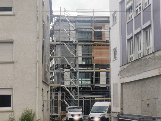 Ulm, Neubau, Verwaltungsbau Breuer, August 2020