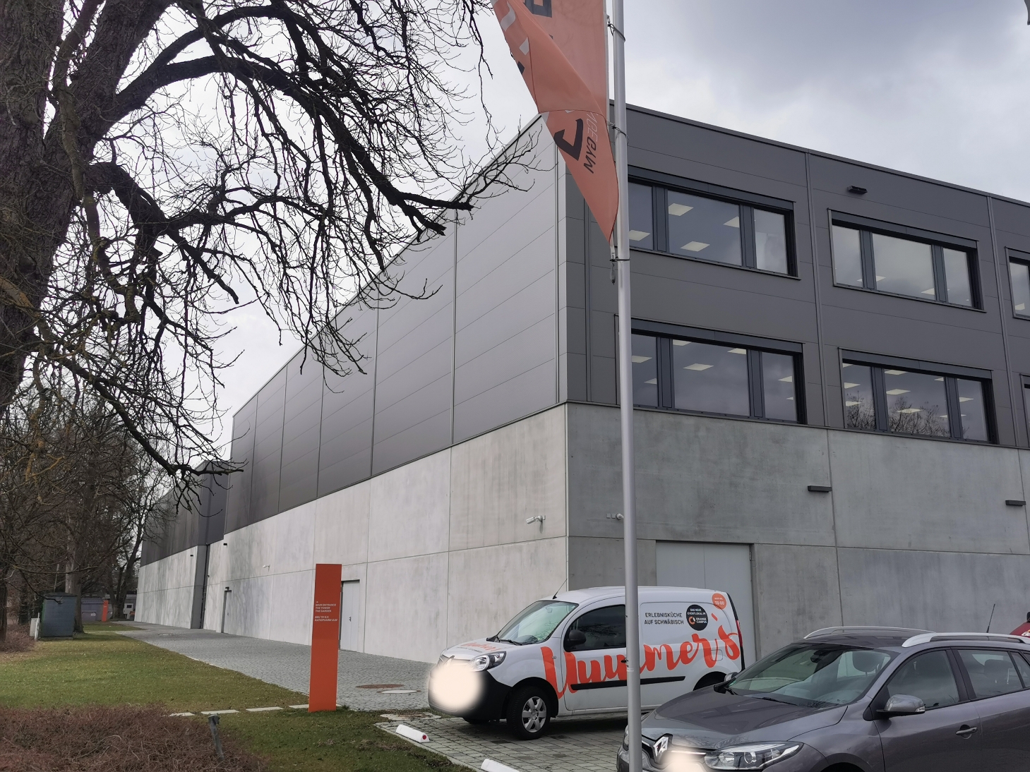 Neu-Ulm, Orange Campus, März 2021