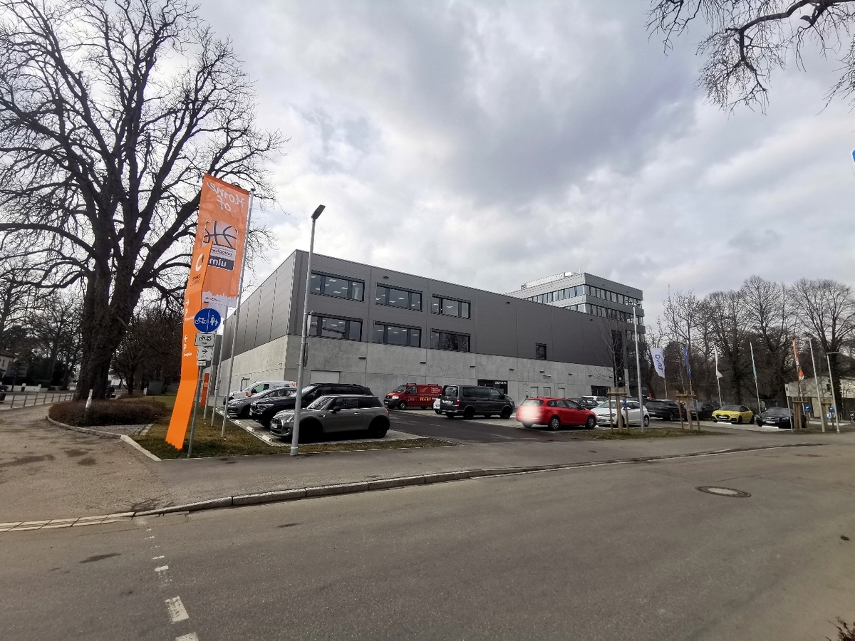 Neu-Ulm, Orange Campus, März 2021