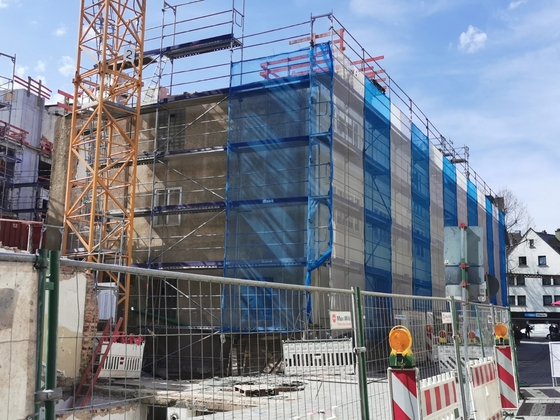 Ulm, Neubau Juwelier am Münsterplatz, April 2021