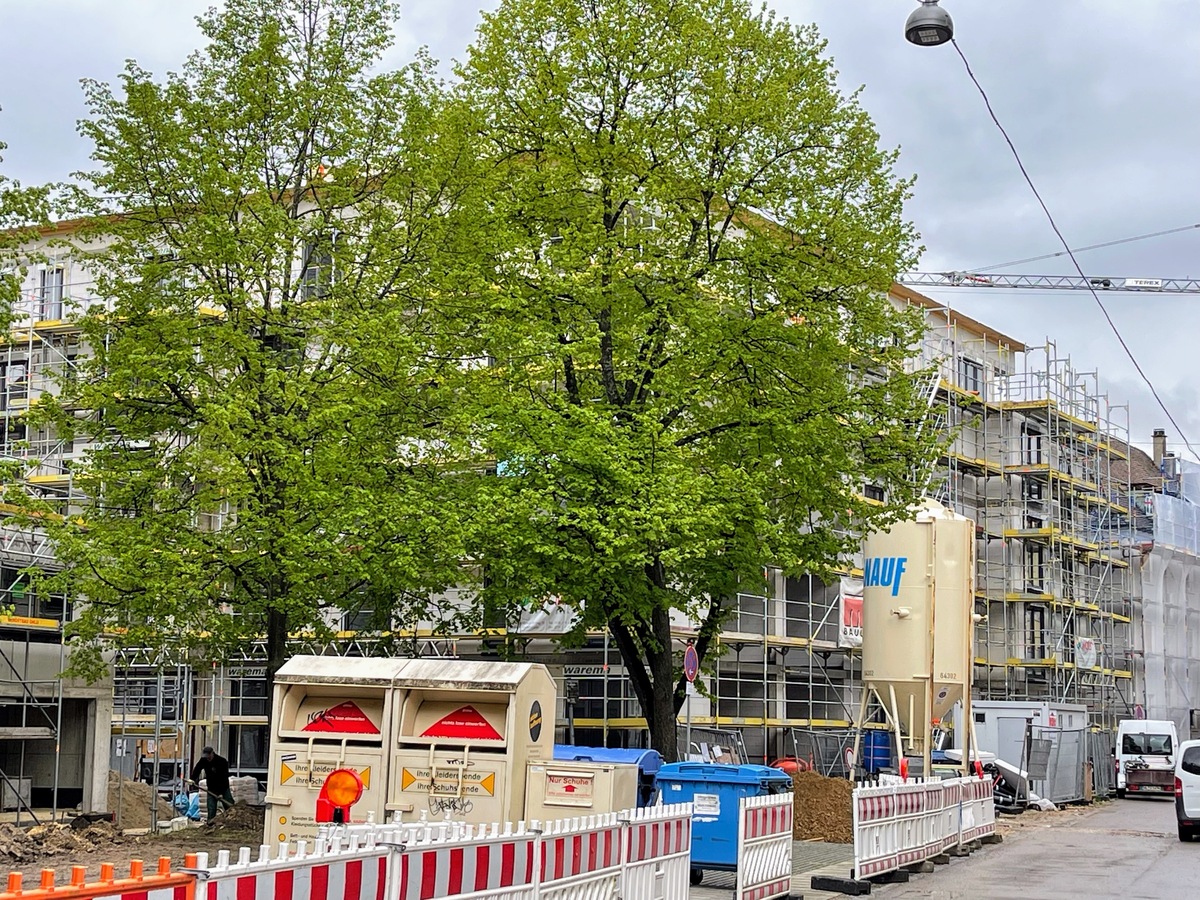 Ulm, Neubau, Siedlungswerk, Mai 2021