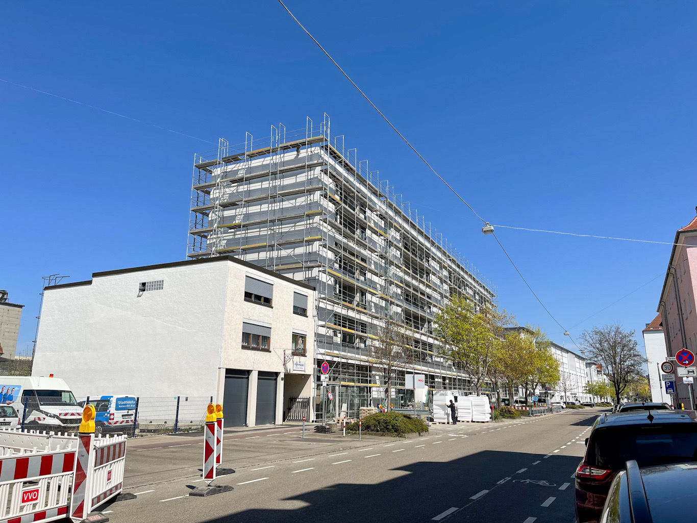 Ulm, Neubau, Weststadt, April 2022