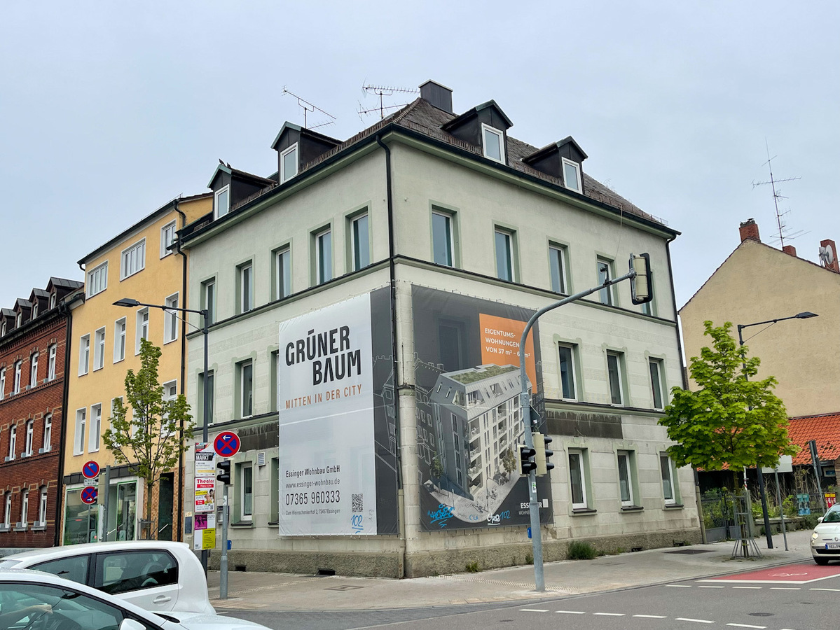 Neu-Ulm, Neubau, Friedenstraße 32, Mai 2022