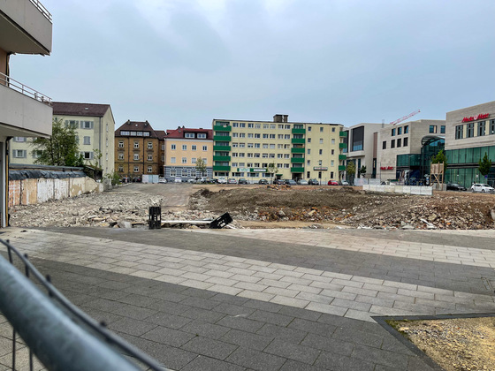 Neu-Ulm, Neubau, Neue Stadtbibliothek, Mai 2022