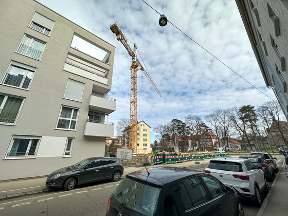 Ulm, Neubau, Beyerstraße, Februar 2023