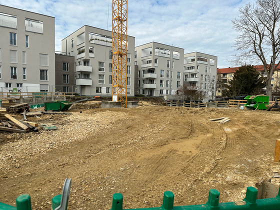 Ulm, Neubau, Beyerstraße, Februar 2023