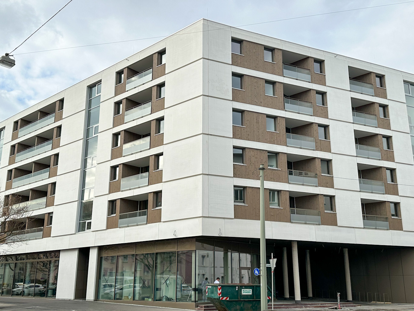 Ulm, Neubau, Söflinger Straße, Februar 2023