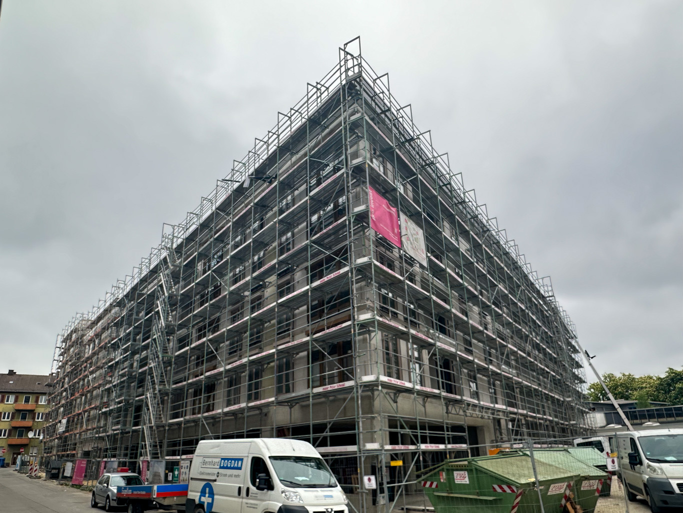 Ulm, Neubau, Quartier Dichterviertel, Mai 2023
