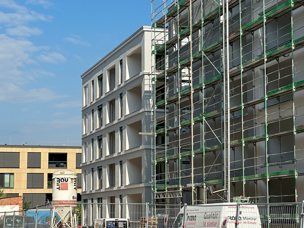 Ulm, Neubau, Quartier, Söflingen, Mai 2023