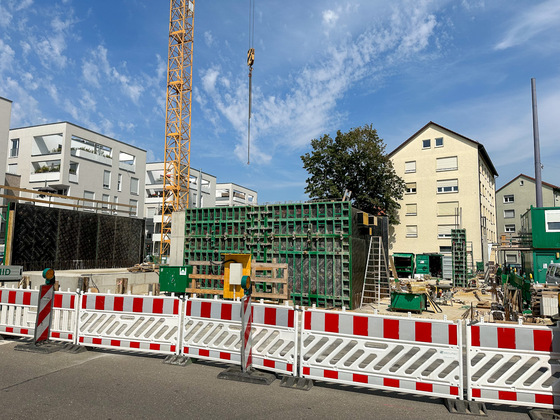 Ulm, Neubau, Weststadt, August 2023
