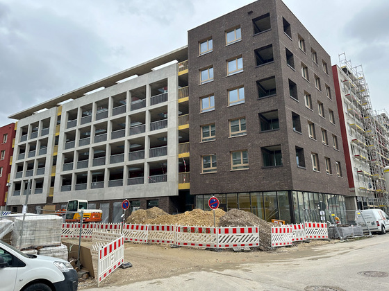 Ulm Neubau Weststadt Oktober 2023