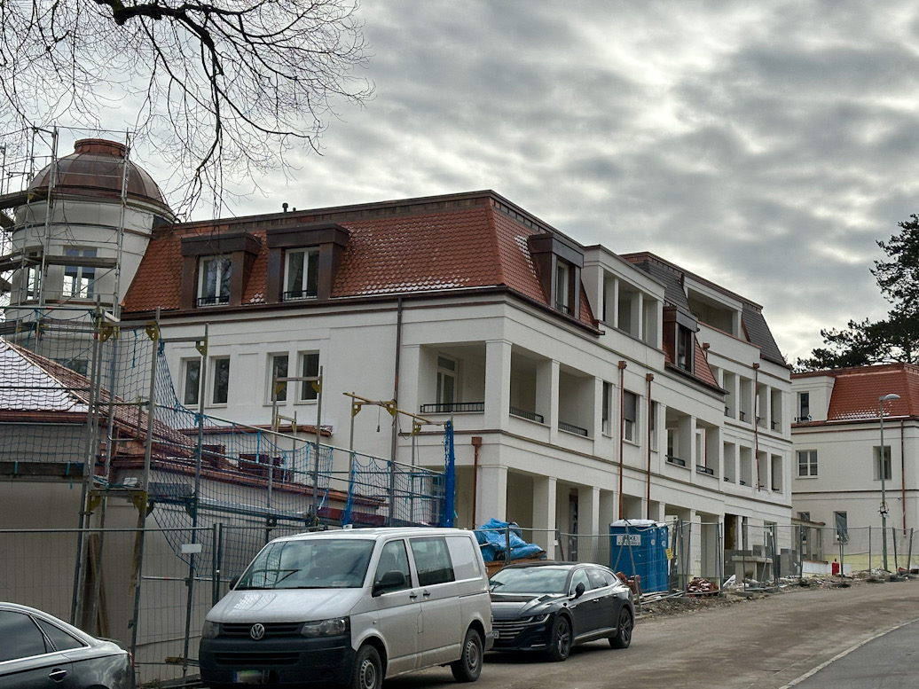 Ulm, Neubauten Galgenberg, Januar 2024