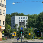 Ulm, Neubau, Oststadt, Studentenwohnheim, Juni 2024