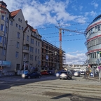 Ulm, Quartier Söflingen Februar 2021