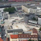 Ulm Wohn- und Einkaufsquartier Sedelhöfe  Abriss der Bestandsbebauung August 2013 (1)