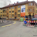 Ulm Wohn- und Einkaufsquartier Sedelhöfe  Abriss der Bestandsbebauung Januar 2013 (2)