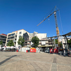 Ulm, Neubau, Petrusplatz, Mai 2024