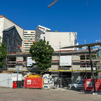 Ulm, Neubau, Petrusplatz, Mai 2024