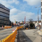 Neue Brücke Linie 2 Januar 2017