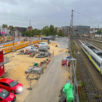 Ulm, Bahnhofsvorplatz, Tiefgarage, Mai 2021